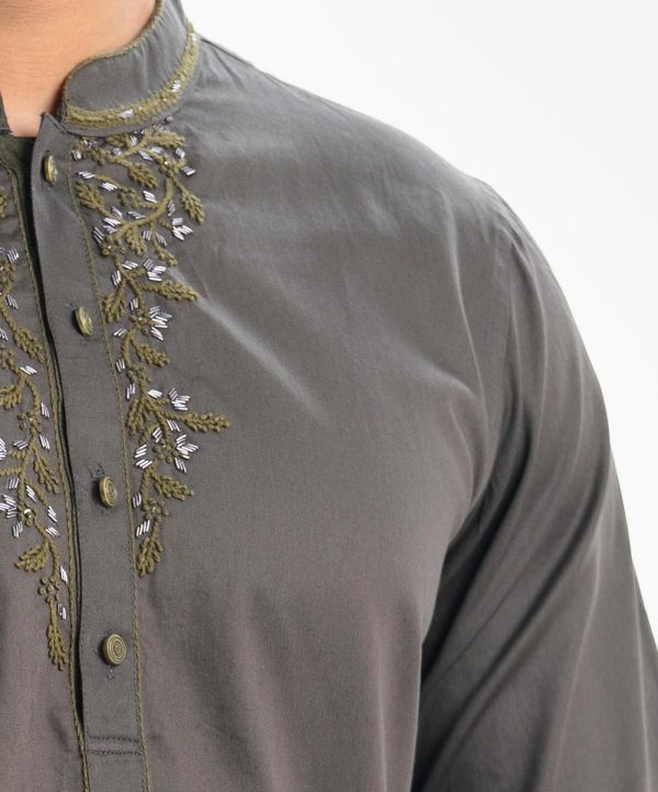 Fitted Panjabi - Image 5